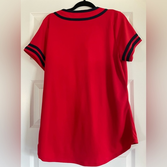 Majestic Washington Nationals Jersey, Red, XL - Picture 3 of 7